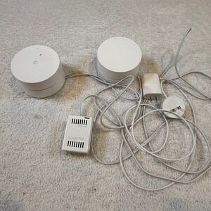 google | Networking | Google Wifi Router X 2 In White | Poshmark